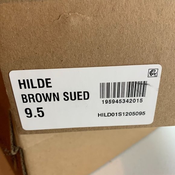 Steve Madden Hilde Brown Suede Women's Leather Studded Clogs Size 9.5 NIB S0368 - Picture 8 of 10